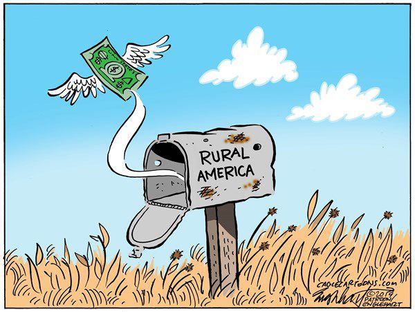 Rural America by Bob Englehart, Middletown, CT